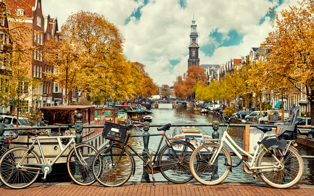 Amsterdam canals.