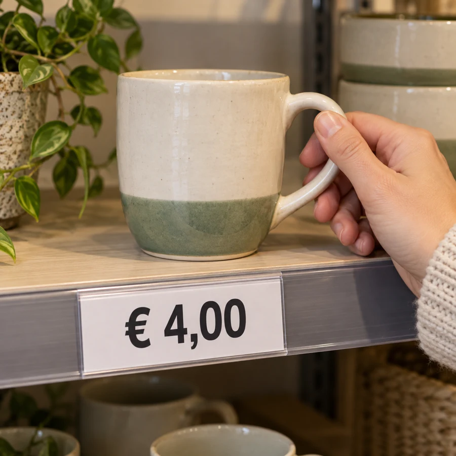 That costs four euros.